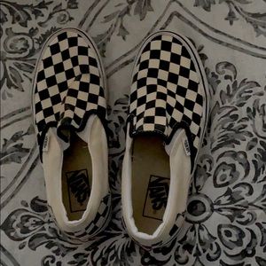 Checkered Vans!
